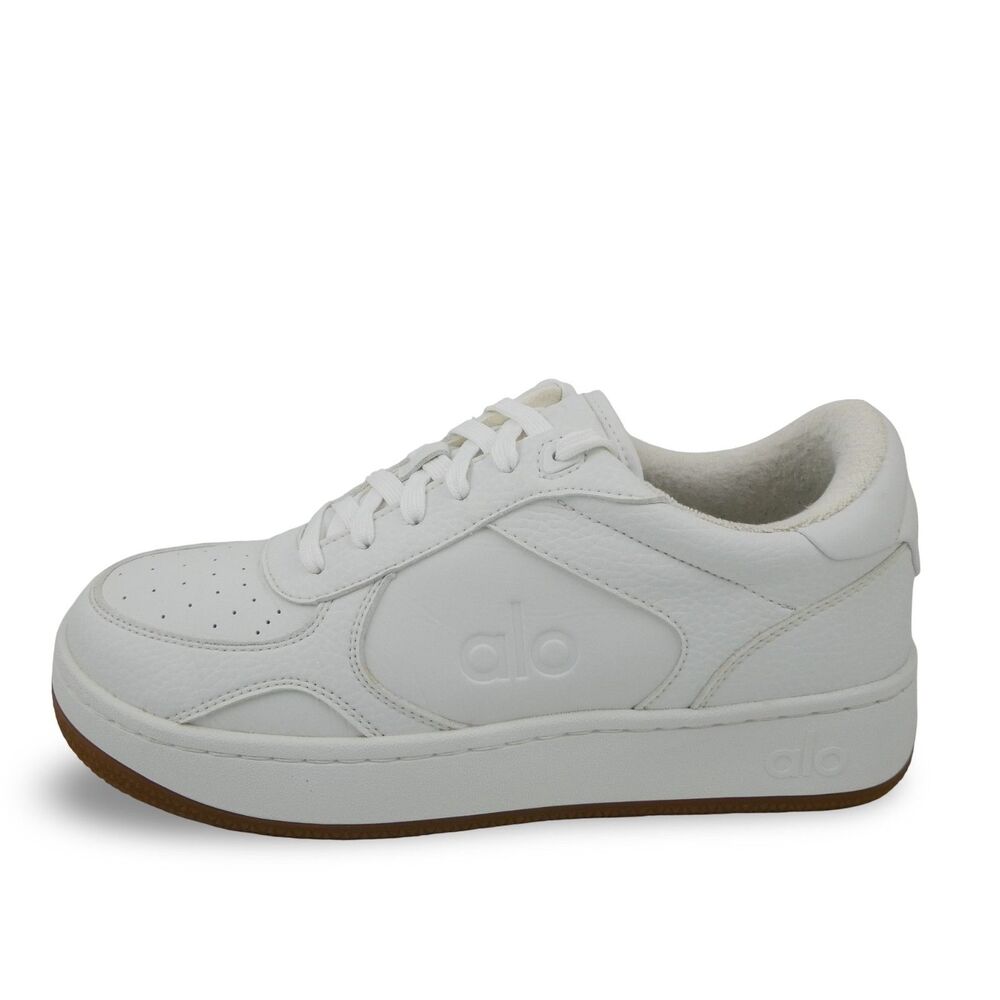 Alo Yoga Recovery Mode UNISEX Women’s 8 Men’s 6.5 White Sneakers Shoes A0685U